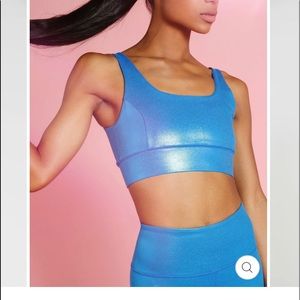 IVL Collective Electric Blue Lemonade Workout Bra